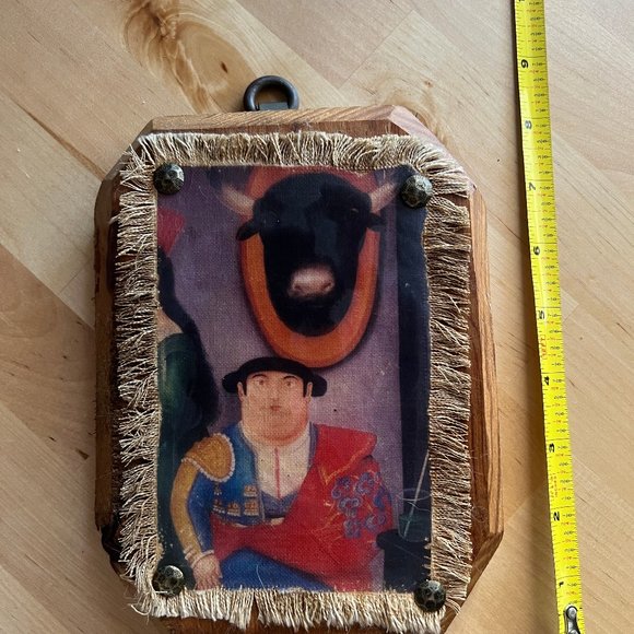 Matador Wood Block Wall Art - Picture 5 of 6